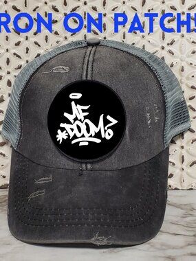 MF DOOM Iron on Patch